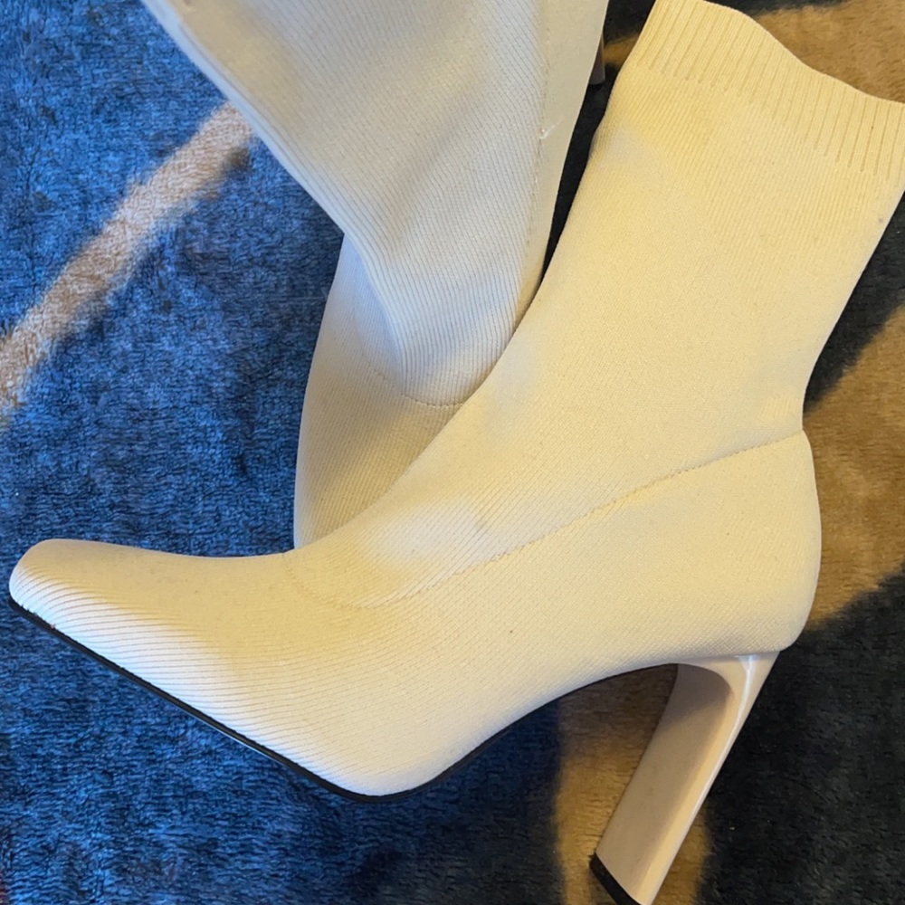 Brand New Zara high heel sock boots